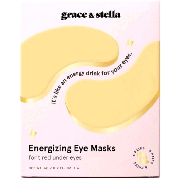Grace & Stella Energizing Under Eye Mask - Gold - 6 Pairs - Picture 1 of 4